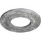 Ekena Millwork Andrea Medallion (Canopies up to 4 1/8"), 8 1/8"OD x 4 1/8"ID x 1/2"P, Ultra Pure White Crackle CM08ADUWC - alternate 3
